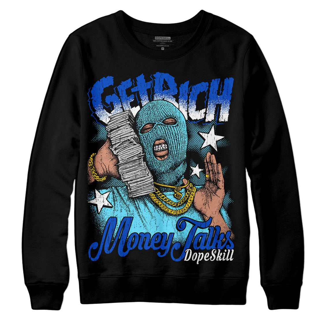 SB Dunk Argon superstreetwear Sweatshirt Get Rich Graphic