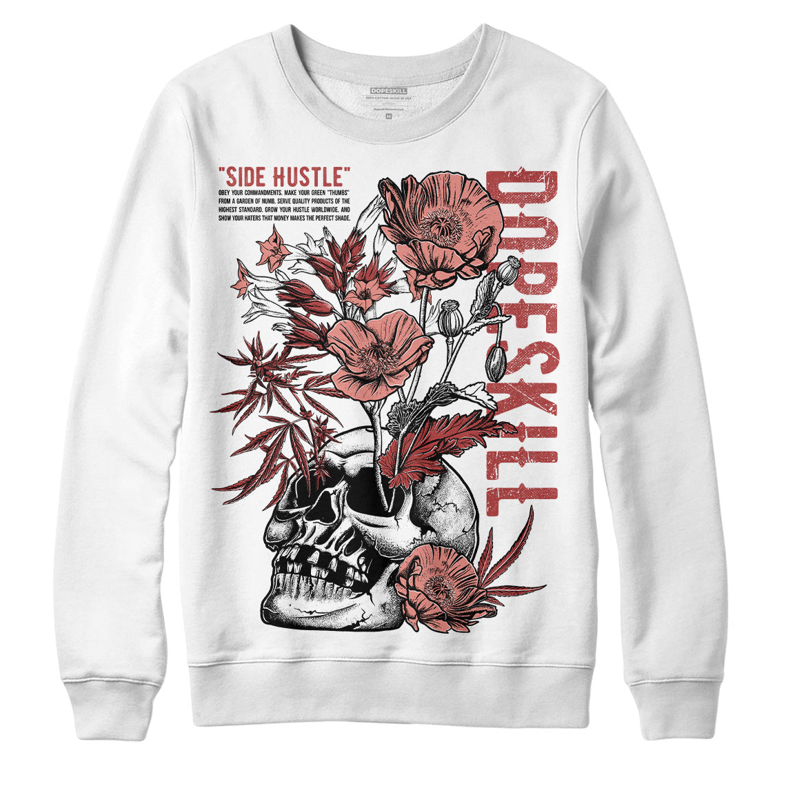 Dune Red 13s superstreetwear Sweatshirt Side Hustle Graphic