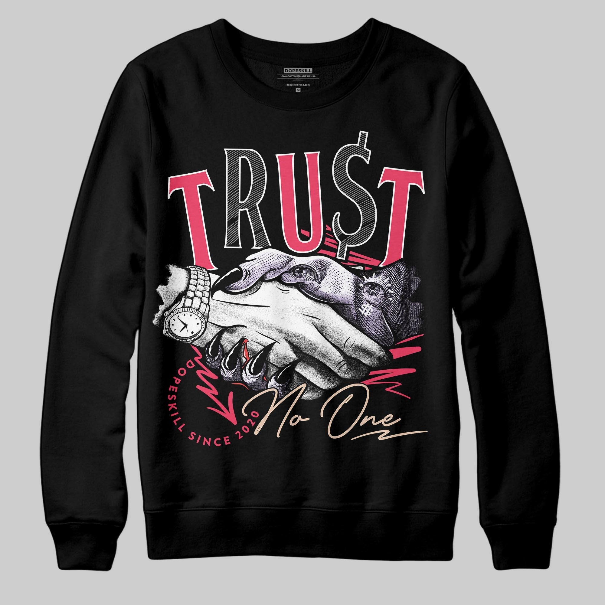 Peanut Butter Jelly 5s superstreetwear Sweatshirt Trust No One Graphic