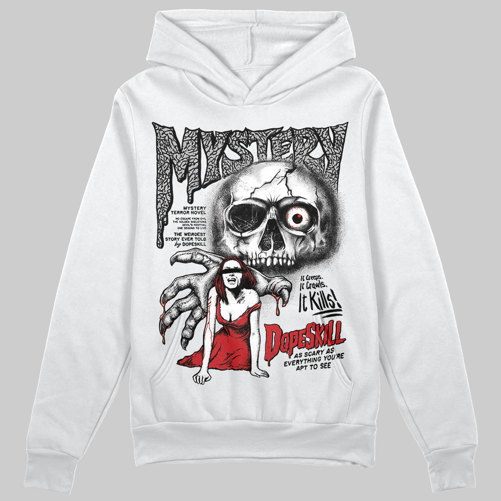 Black Cement 3s superstreetwear Hoodie Sweatshirt Mystery Ghostly Grasp Graphic