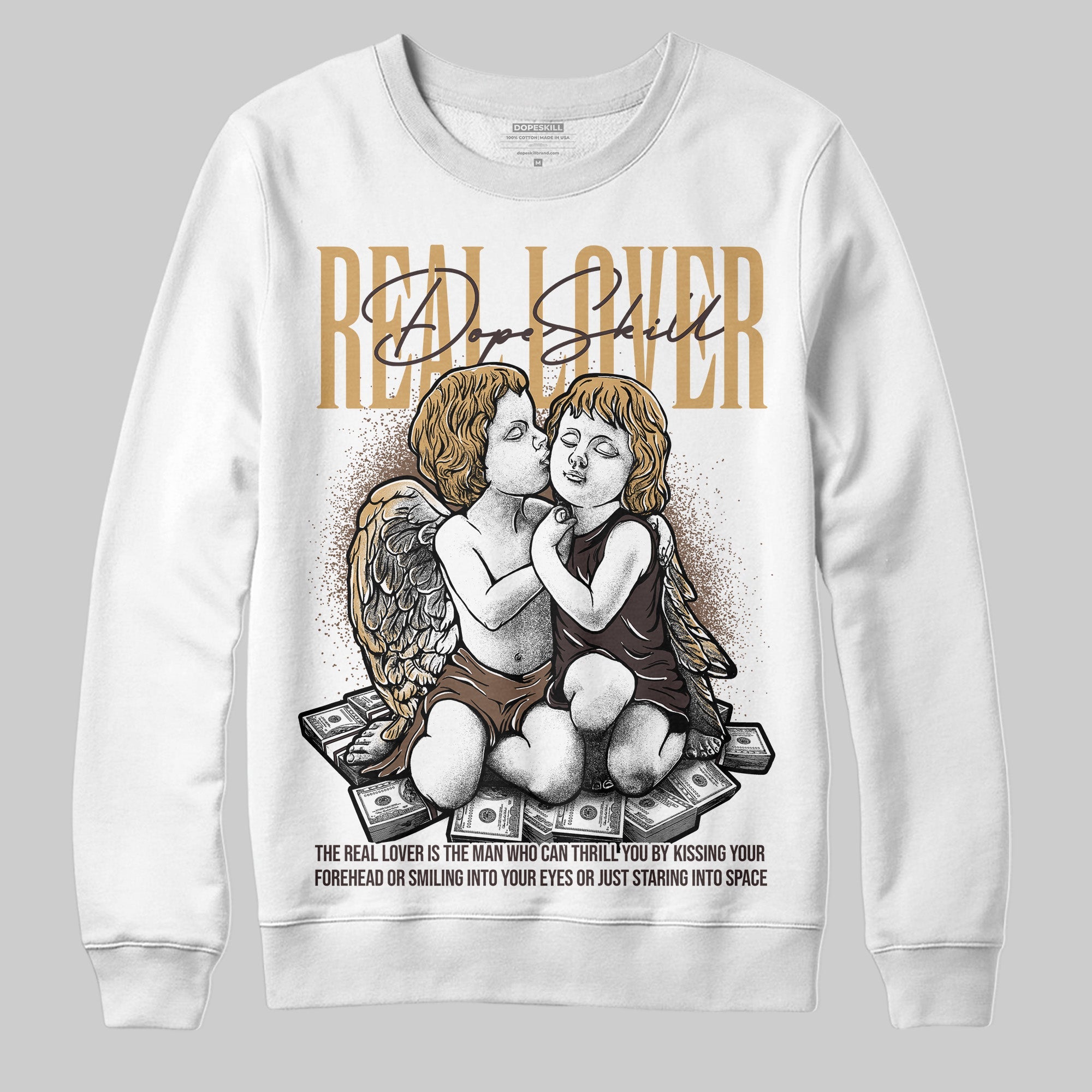 Earth 5s superstreetwear Sweatshirt Real Lover Graphic