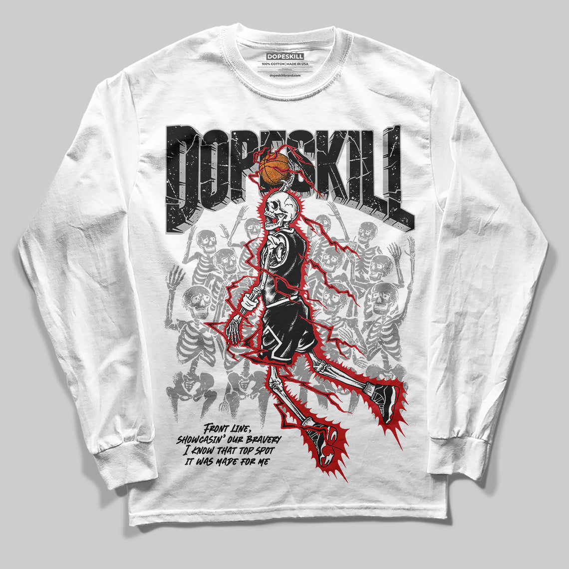 Bred Velvet 11s superstreetwear Long Sleeve T-Shirt Thunder Dunk Graphic
