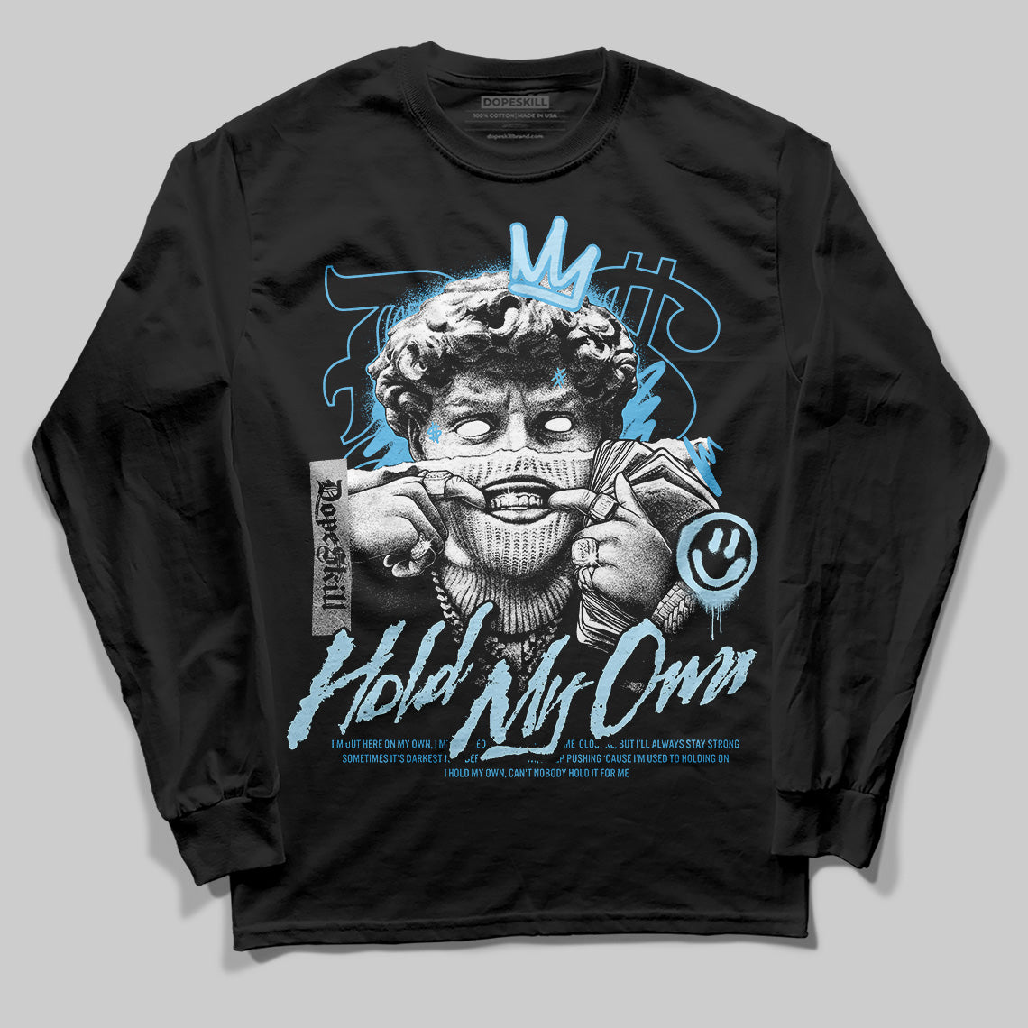 Legend Blue 11s superstreetwear Long Sleeve T-Shirt In My Way Graphic