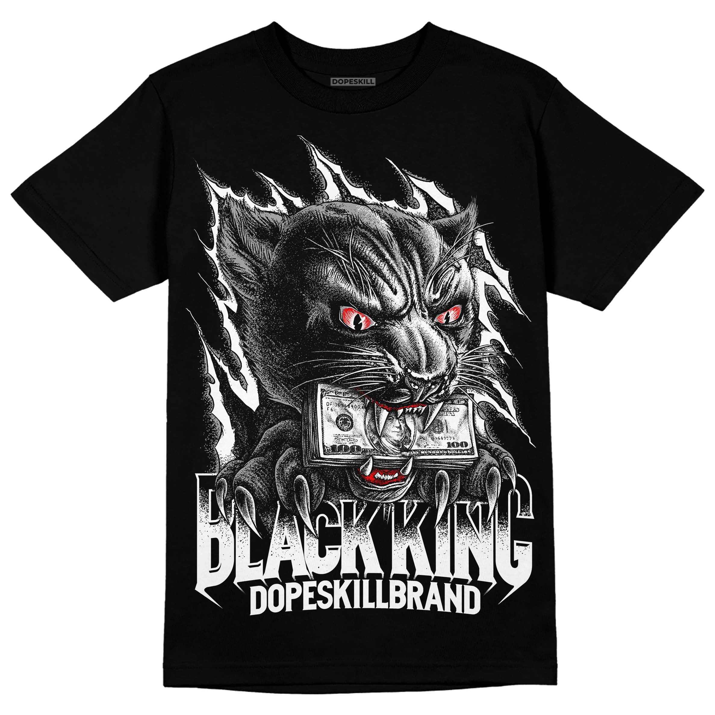 Dunk Low Panda White Black superstreetwear T-Shirt Black King Graphic