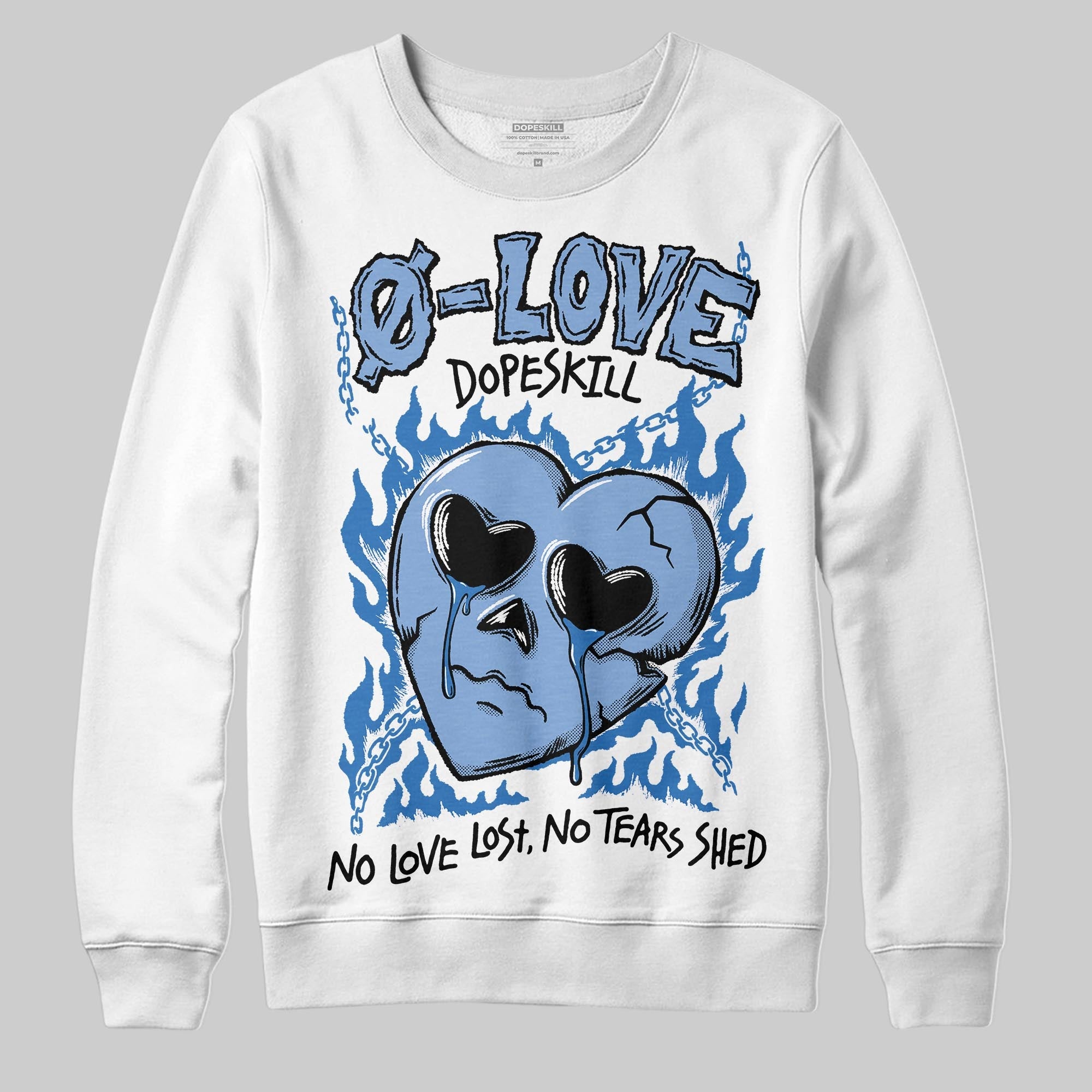 Forget Me Not 4s superstreetwear Sweatshirt Crying Heart Graphic