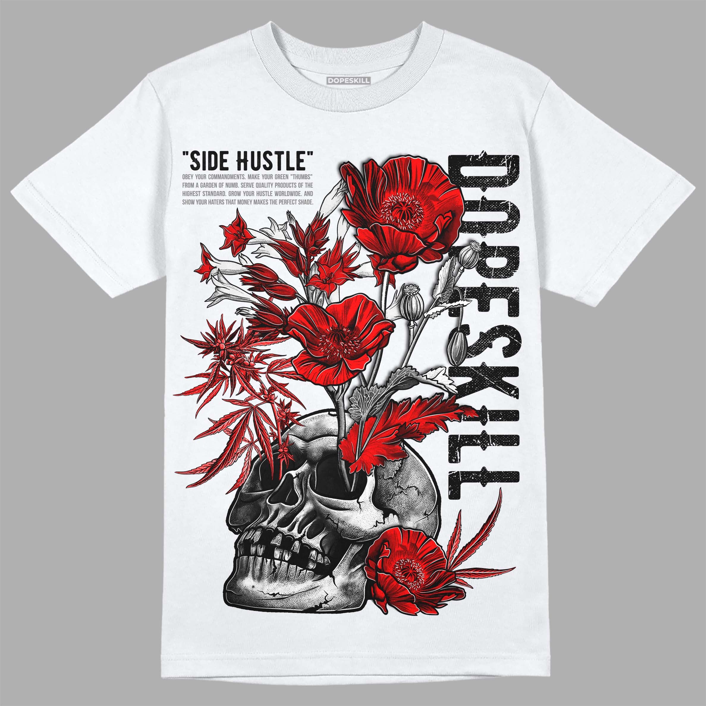Black and White Collection superstreetwear T-Shirt Side Hustle Graphic