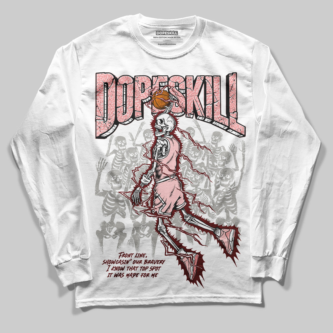 VALENTINE'S Day 3s superstreetwear Long Sleeve T-Shirt Thunder Dunk Graphic
