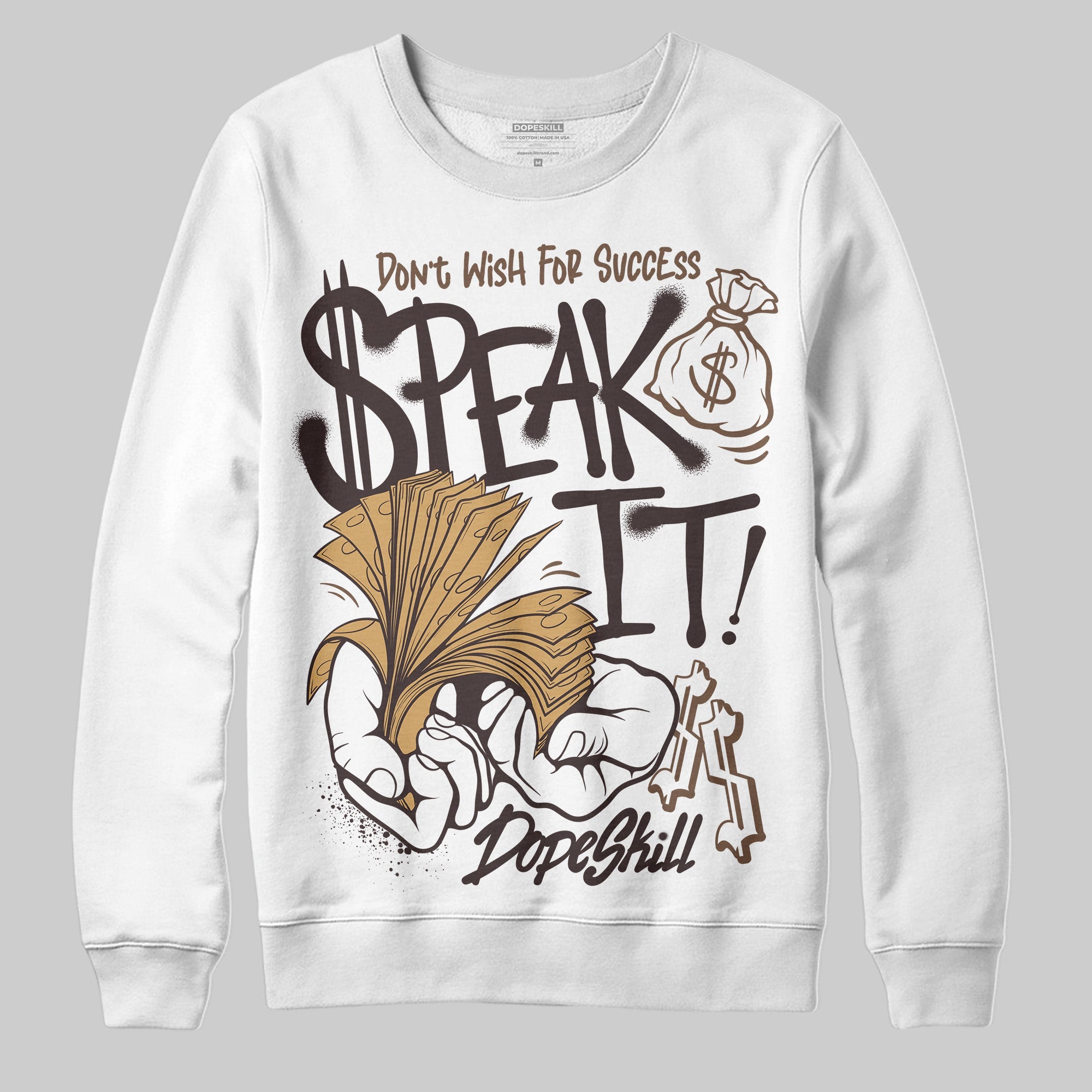 Earth 5s superstreetwear Sweatshirt Speak It Graphic