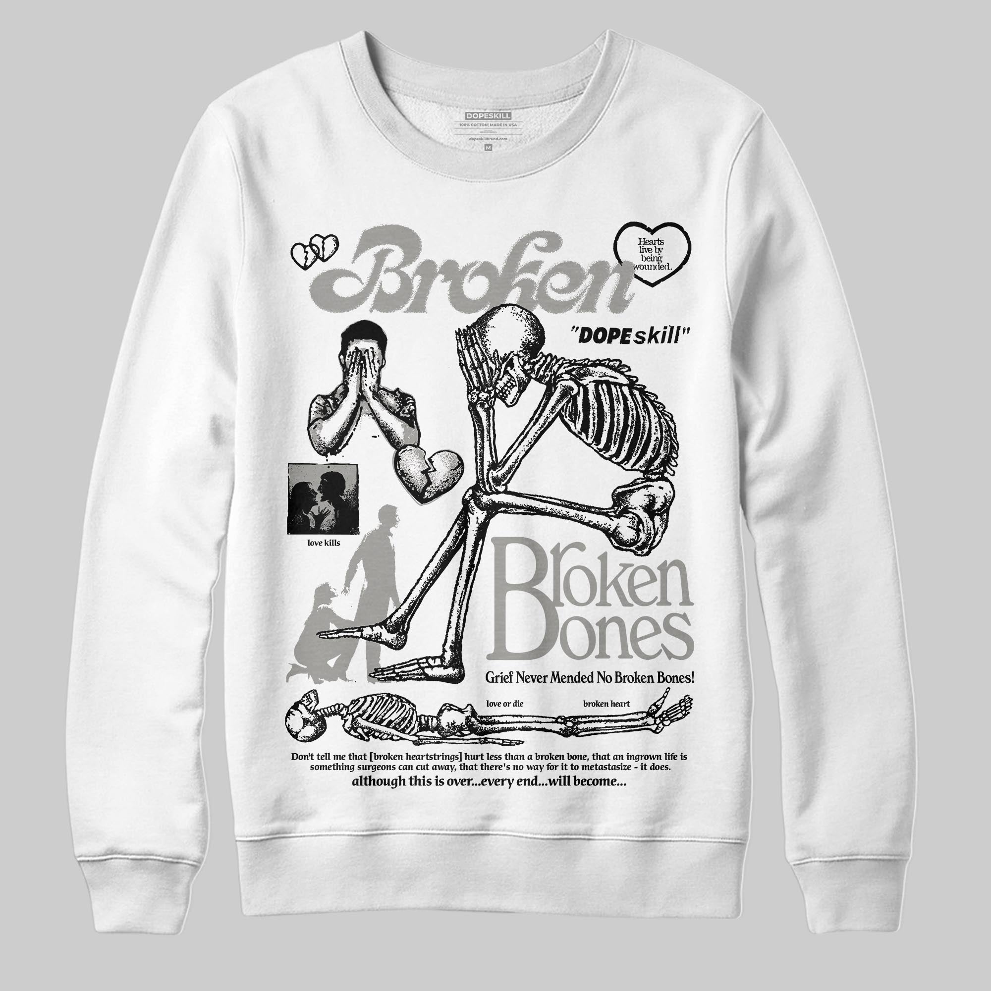 Pure Money 3s superstreetwear Sweatshirt Broken Bones Graphic