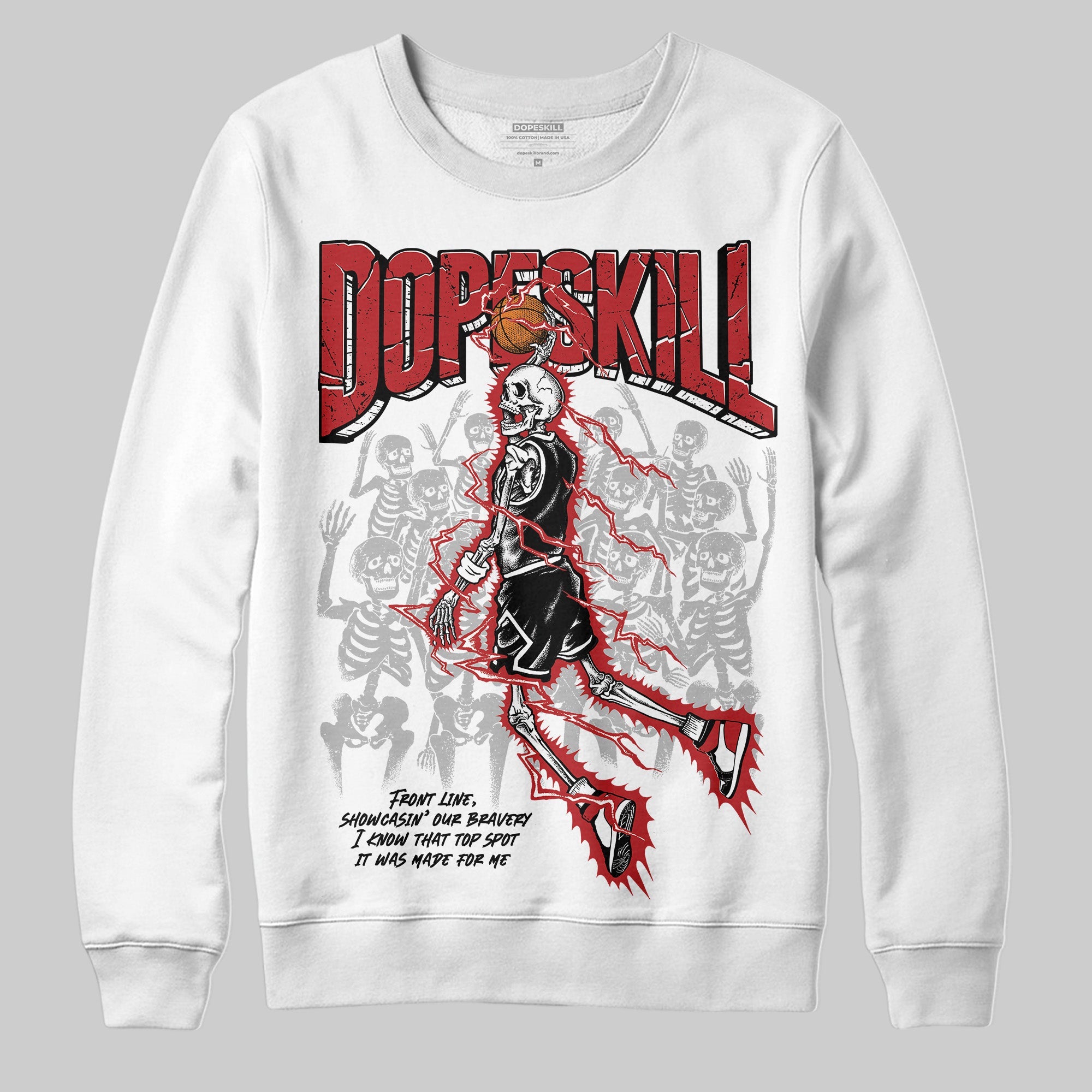 Black Toe Reimagined 1s superstreetwear Sweatshirt Thunder Dunk Graphic