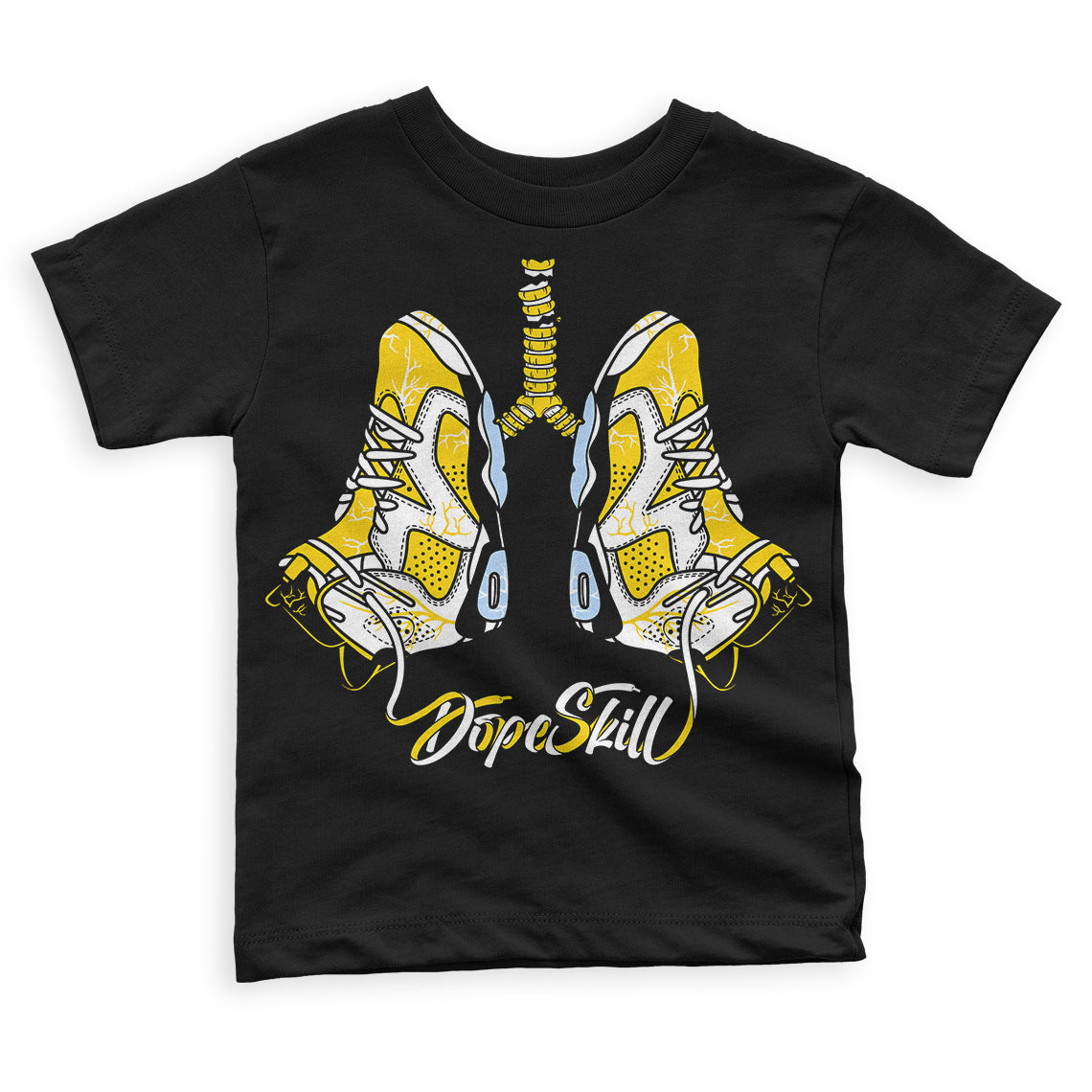 Yellow Ochre 6s superstreetwear Toddler Kids T-shirt Breathe Graphic