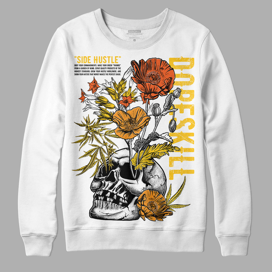 Yellow Collection superstreetwear Sweatshirt Side Hustle Graphic