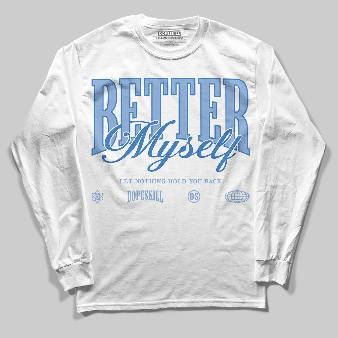 Forget Me Not 4s superstreetwear Long Sleeve T-Shirt Better Myself Graphic