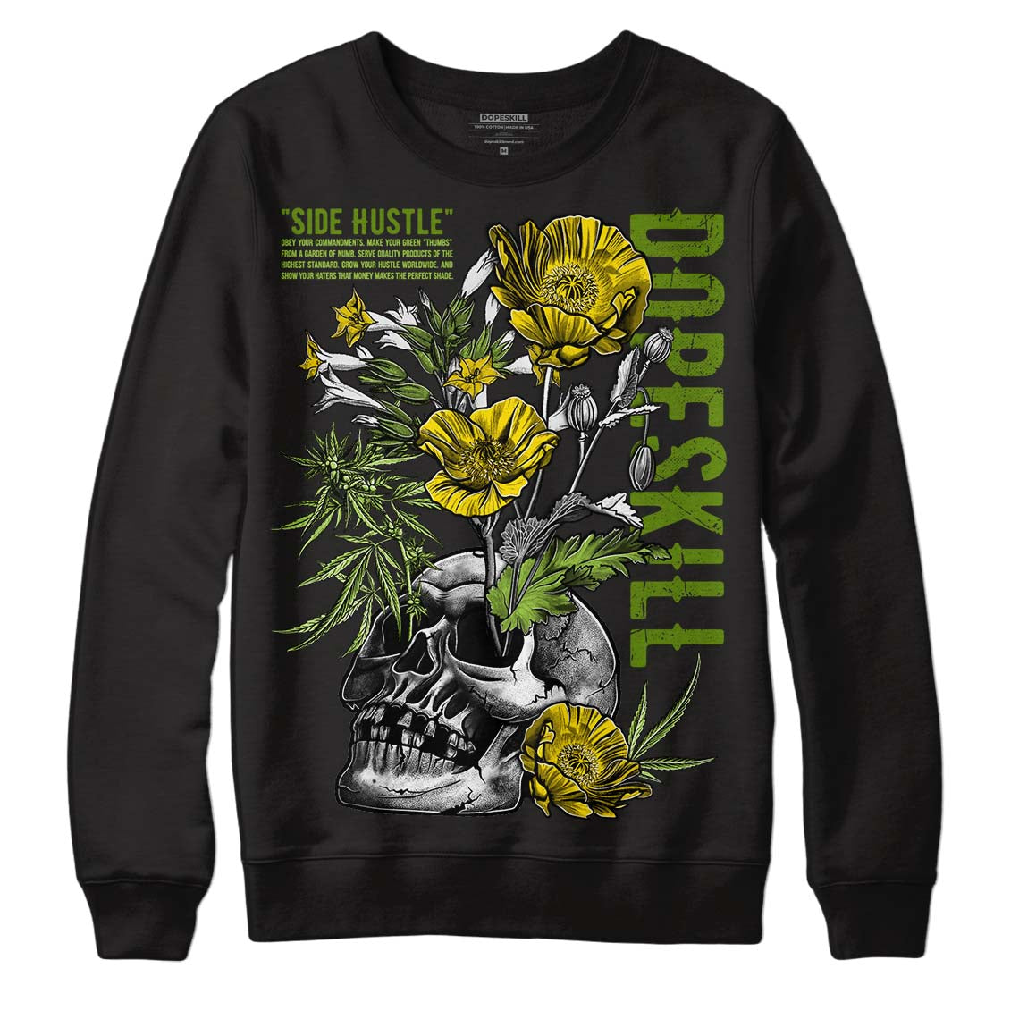 Dunk Low 'Chlorophyll' superstreetwear Sweatshirt Side Hustle Graphic