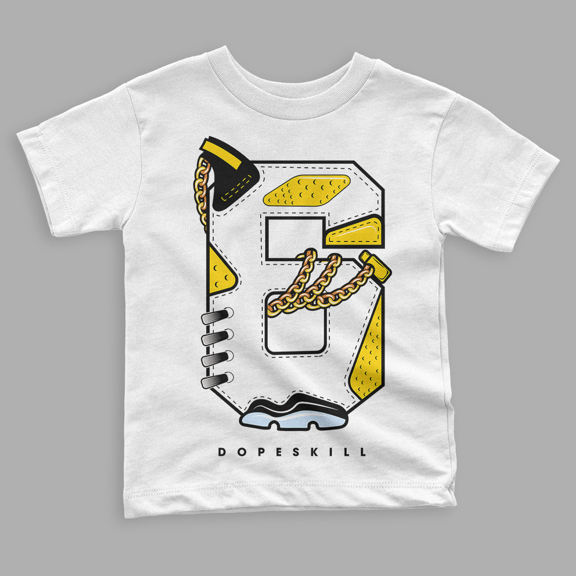 Yellow Ochre 6s superstreetwear Toddler Kids T-shirt No.6 Graphic