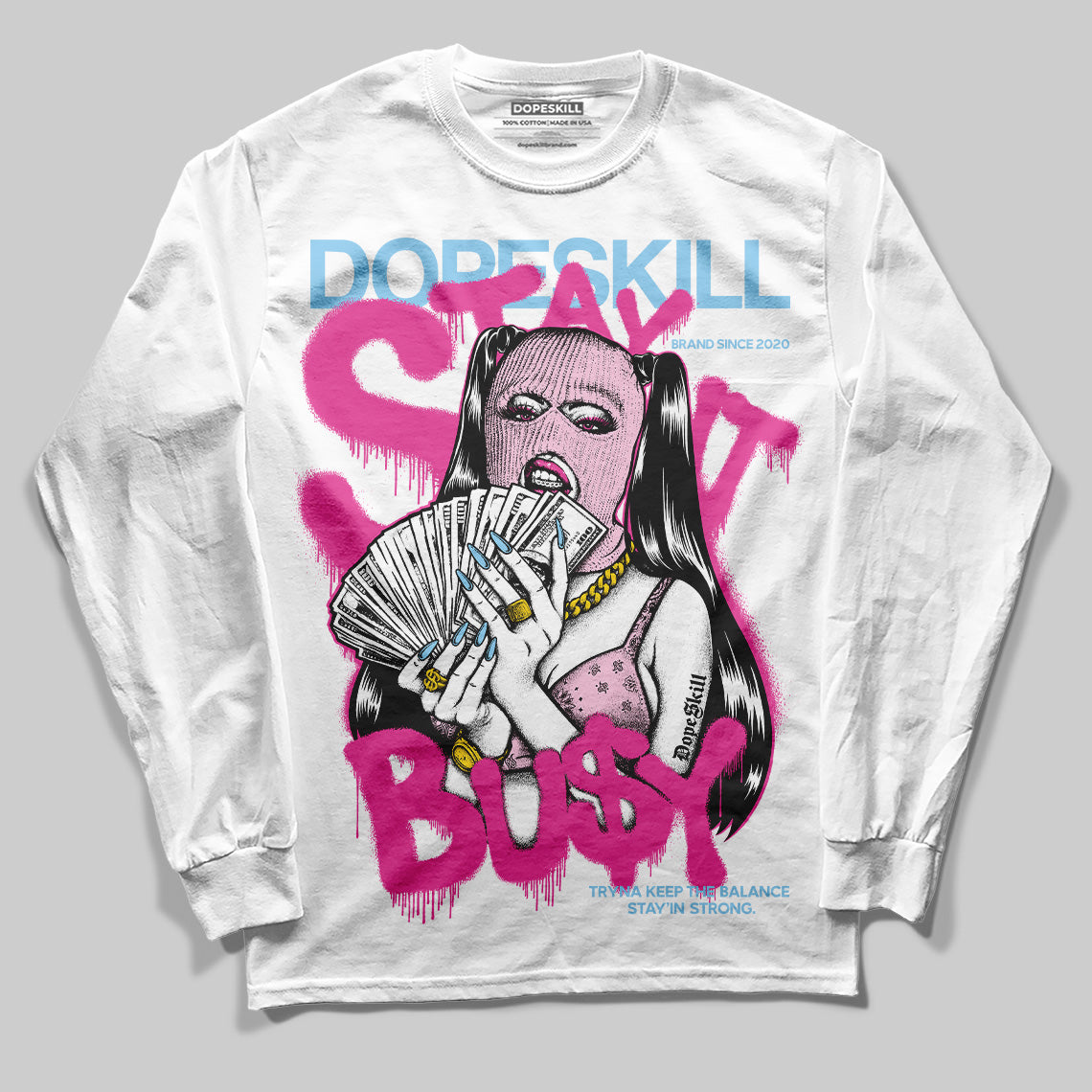 Doernbecher 6s superstreetwear Long Sleeve T-Shirt Stay It Busy Graphic