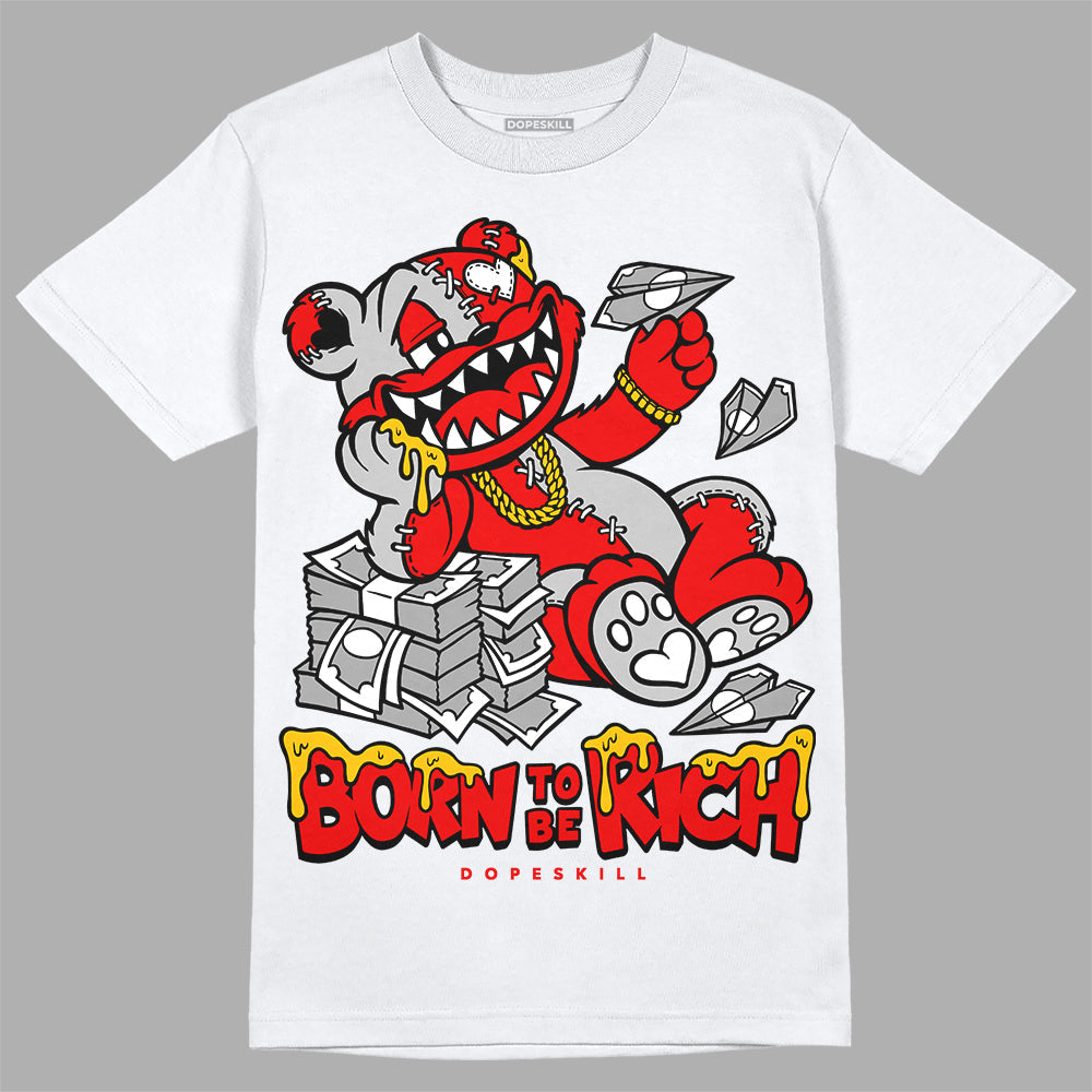 Cherry 12s superstreetwear T-Shirt Born To Be Rich Graphic