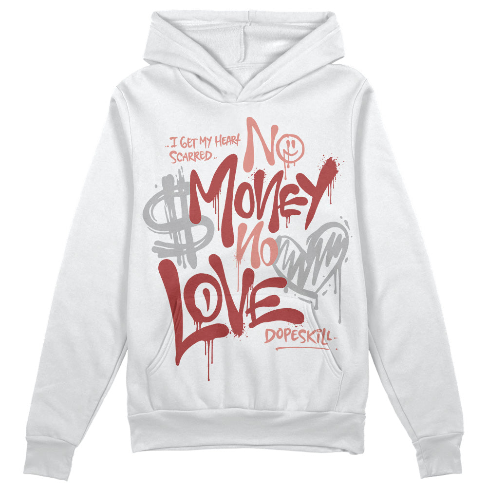 Dune Red 13s superstreetwear Hoodie Sweatshirt No Money No Love Typo Graphic