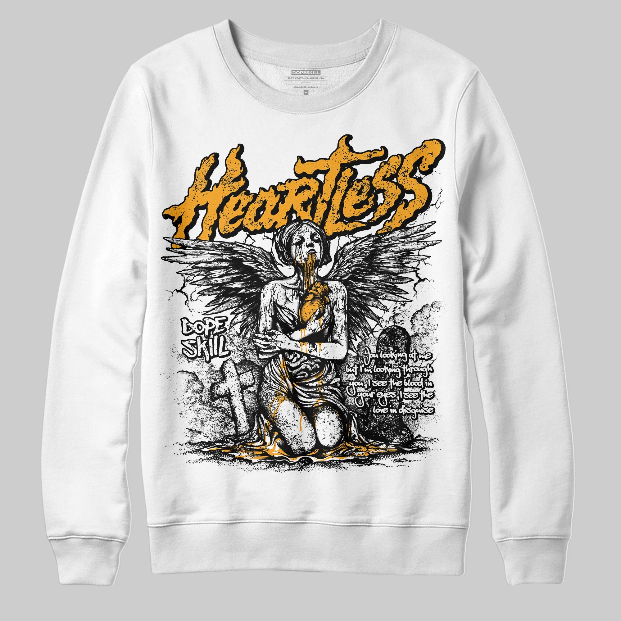 Black Taxi 12s superstreetwear Sweatshirt Heartless Graphic