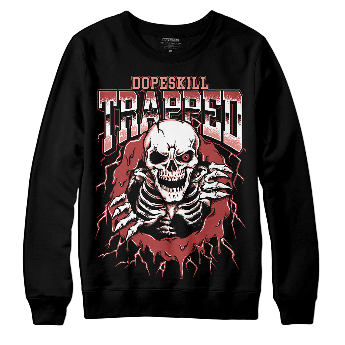 Dune Red 13s superstreetwear Sweatshirt Trapped Halloween Graphic