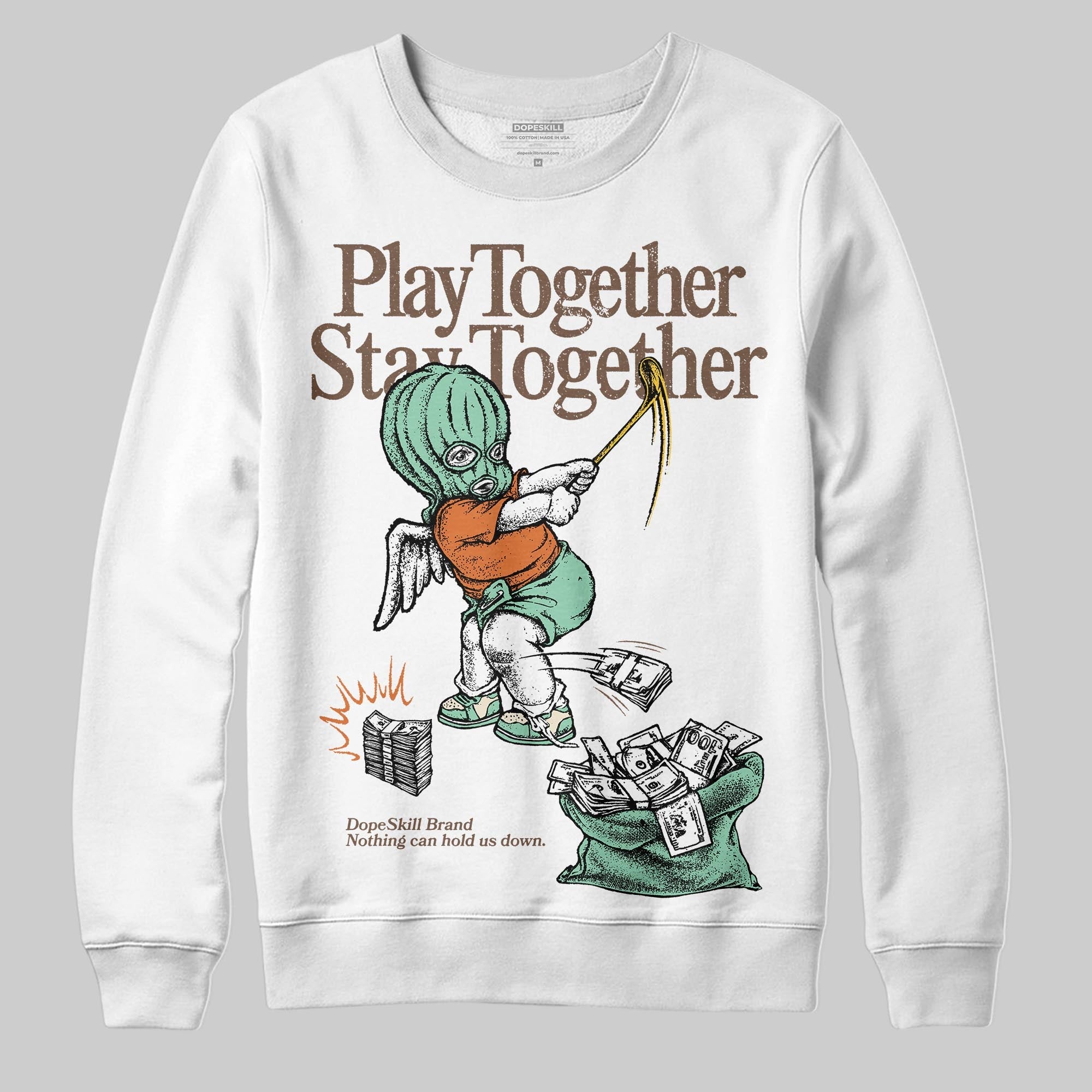SB Dunk ¡°Rodeo¡± superstreetwear Sweatshirt Play together,Stay together Graphic