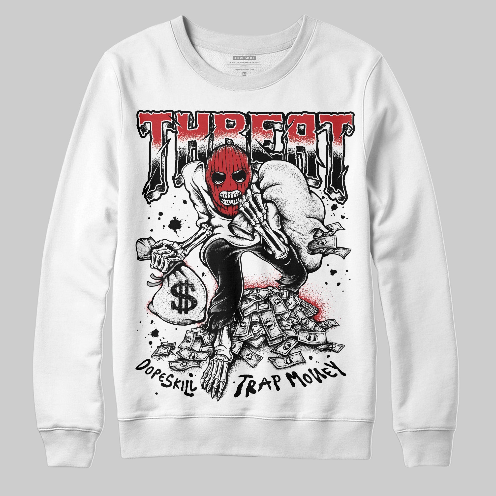 Bred Velvet 11s superstreetwear Sweatshirt Threat Graphic