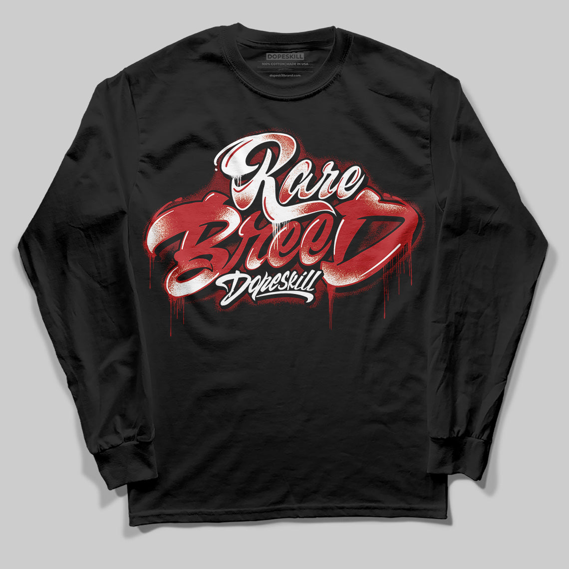 Flu Game 12s superstreetwear Long Sleeve T-Shirt Rare Breed Type Graphic