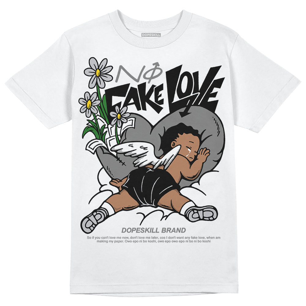 Grey Collection superstreetwear T-Shirt No Fake Love Graphic