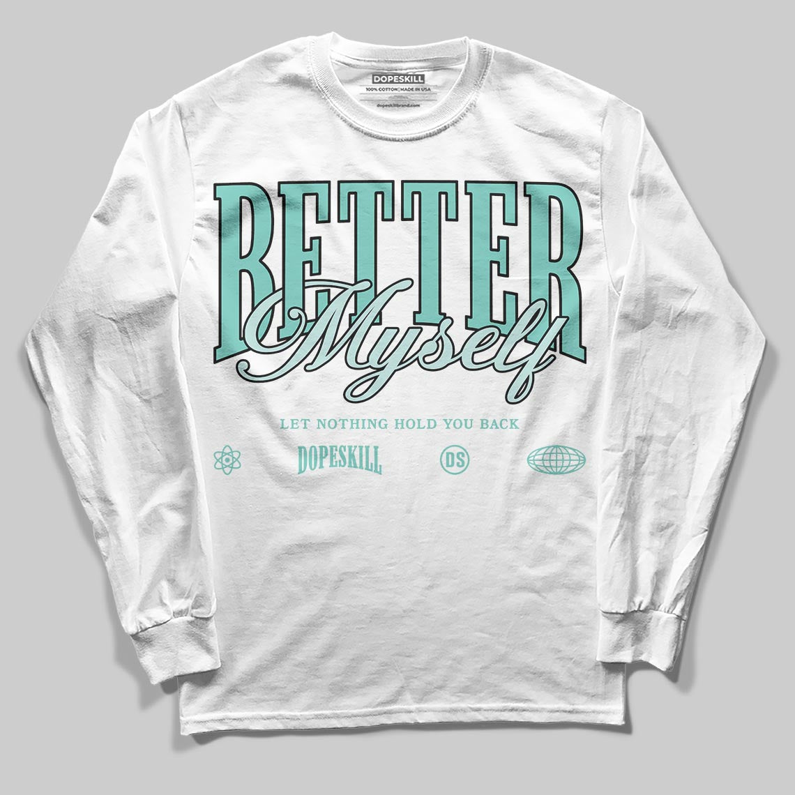 Igloo 11s superstreetwear Long Sleeve T-Shirt Better Myself Graphic