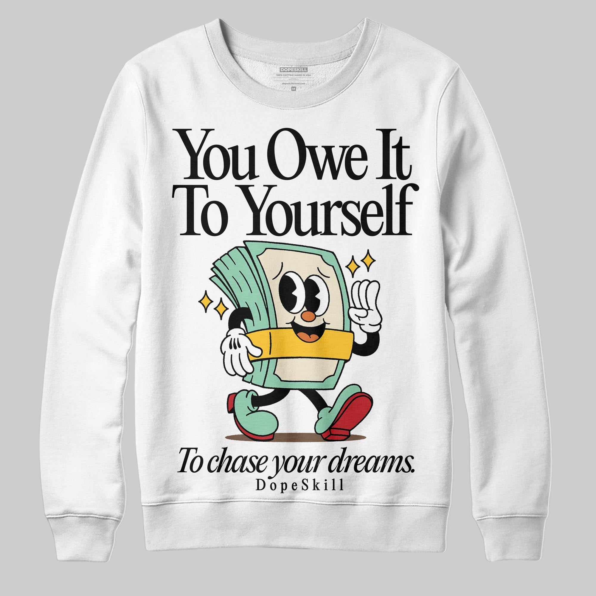 SB Dunk ¡°Rodeo¡± superstreetwear Sweatshirt Owe It To Yourself Graphic