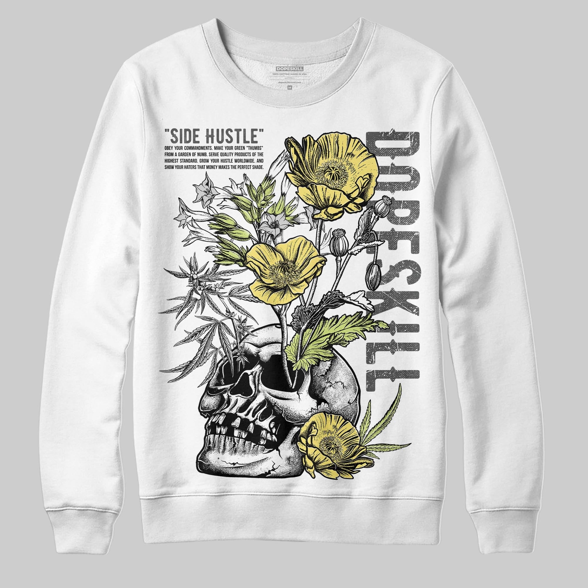 Light Lemon Twist 4s superstreetwear Sweatshirt Side Hustle Graphic
