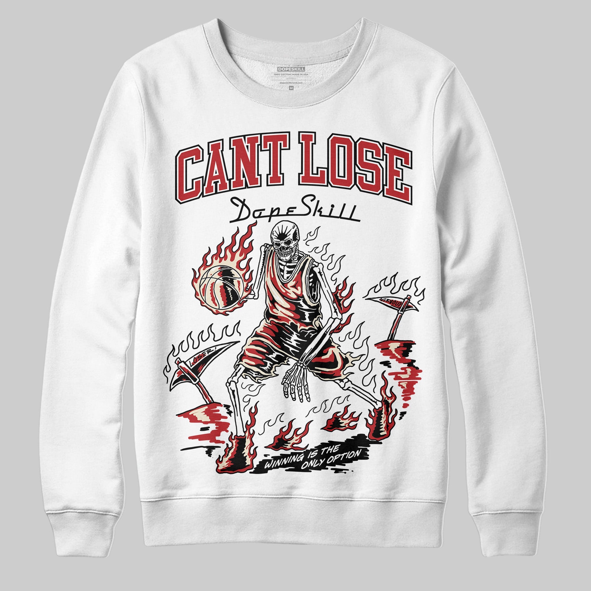 Black Toe Reimagined 1s superstreetwear Sweatshirt Cant Lose Graphic