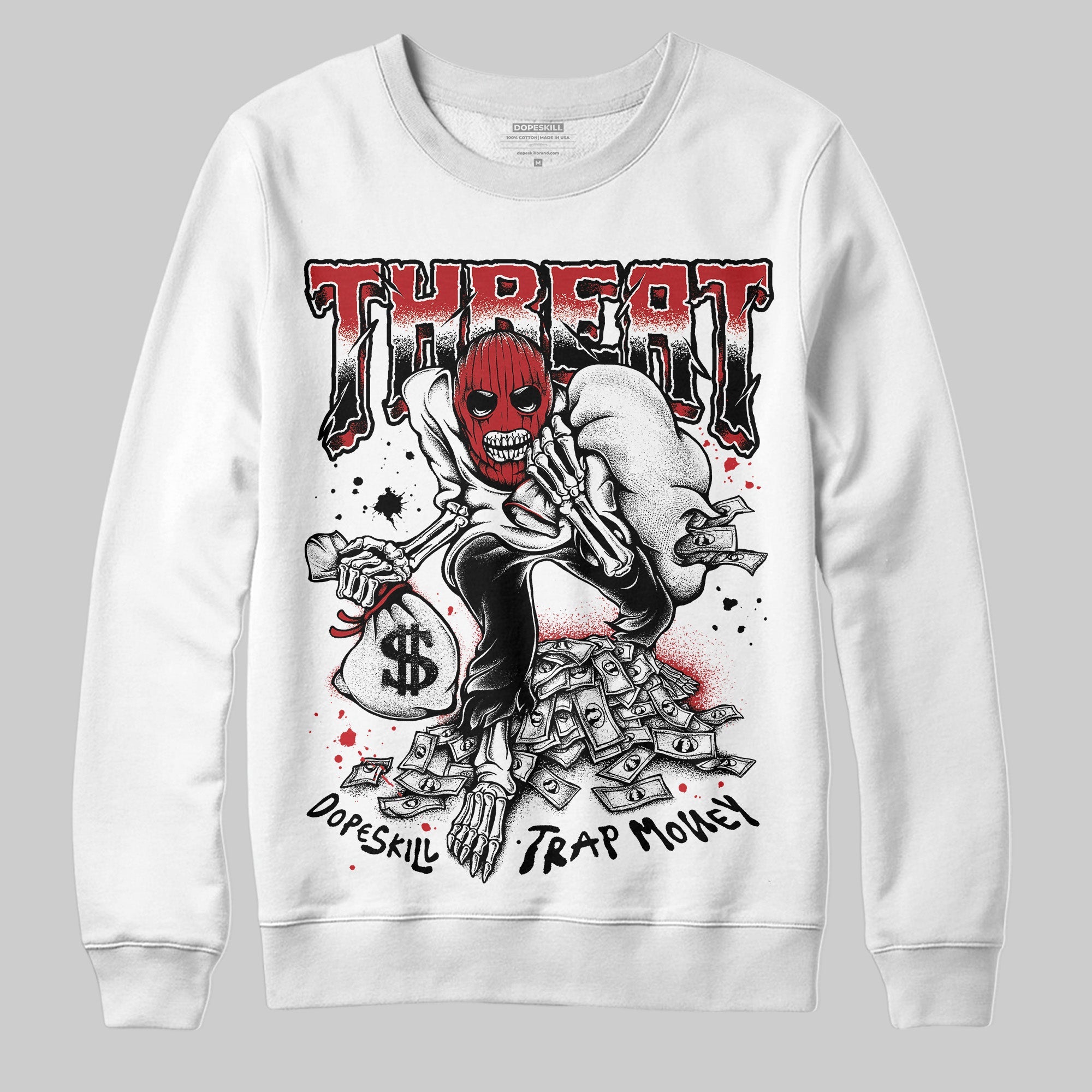 Black Toe Reimagined 1s superstreetwear Sweatshirt Threat Graphic