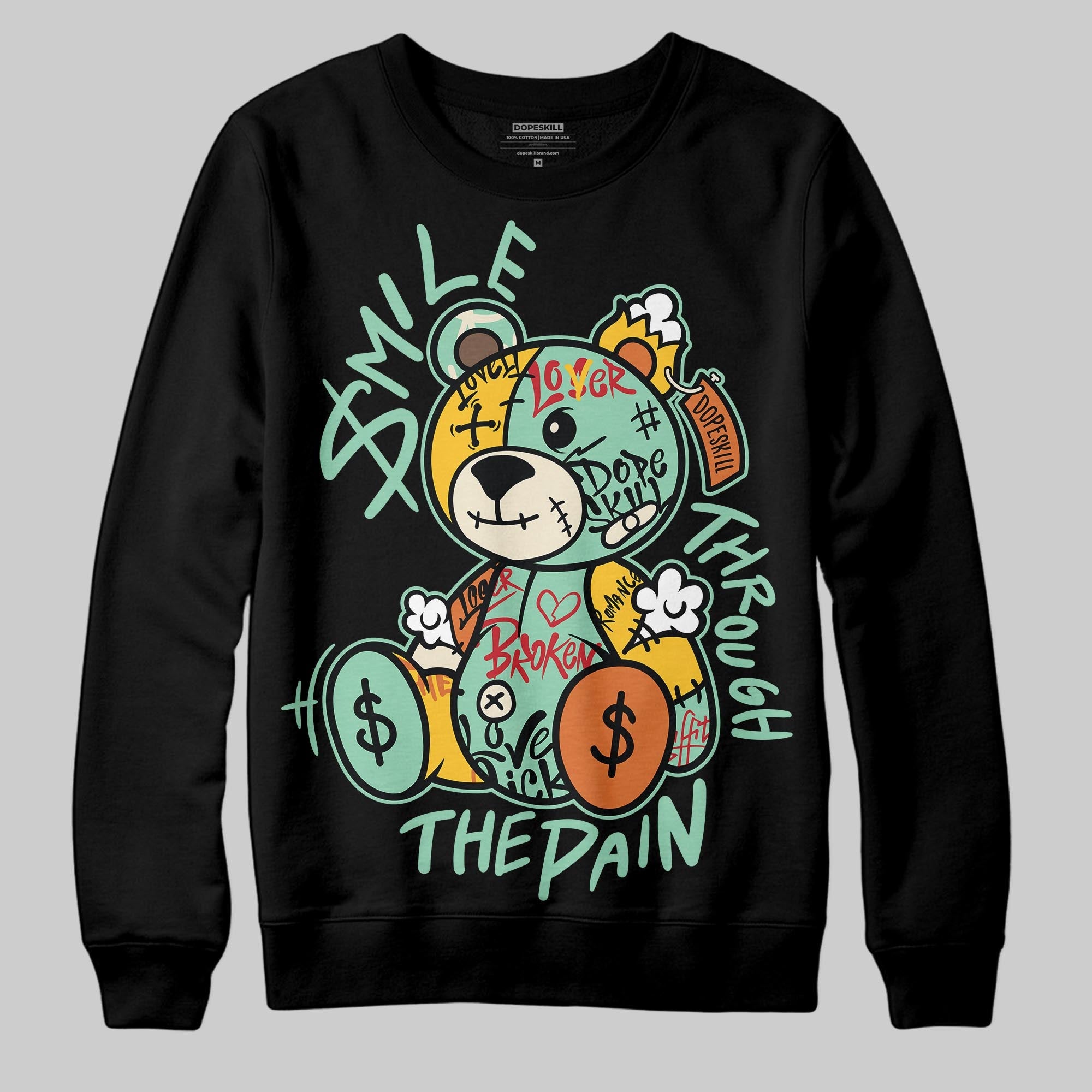 SB Dunk ¡°Rodeo¡± superstreetwear Sweatshirt Smile Through The Pain Graphic