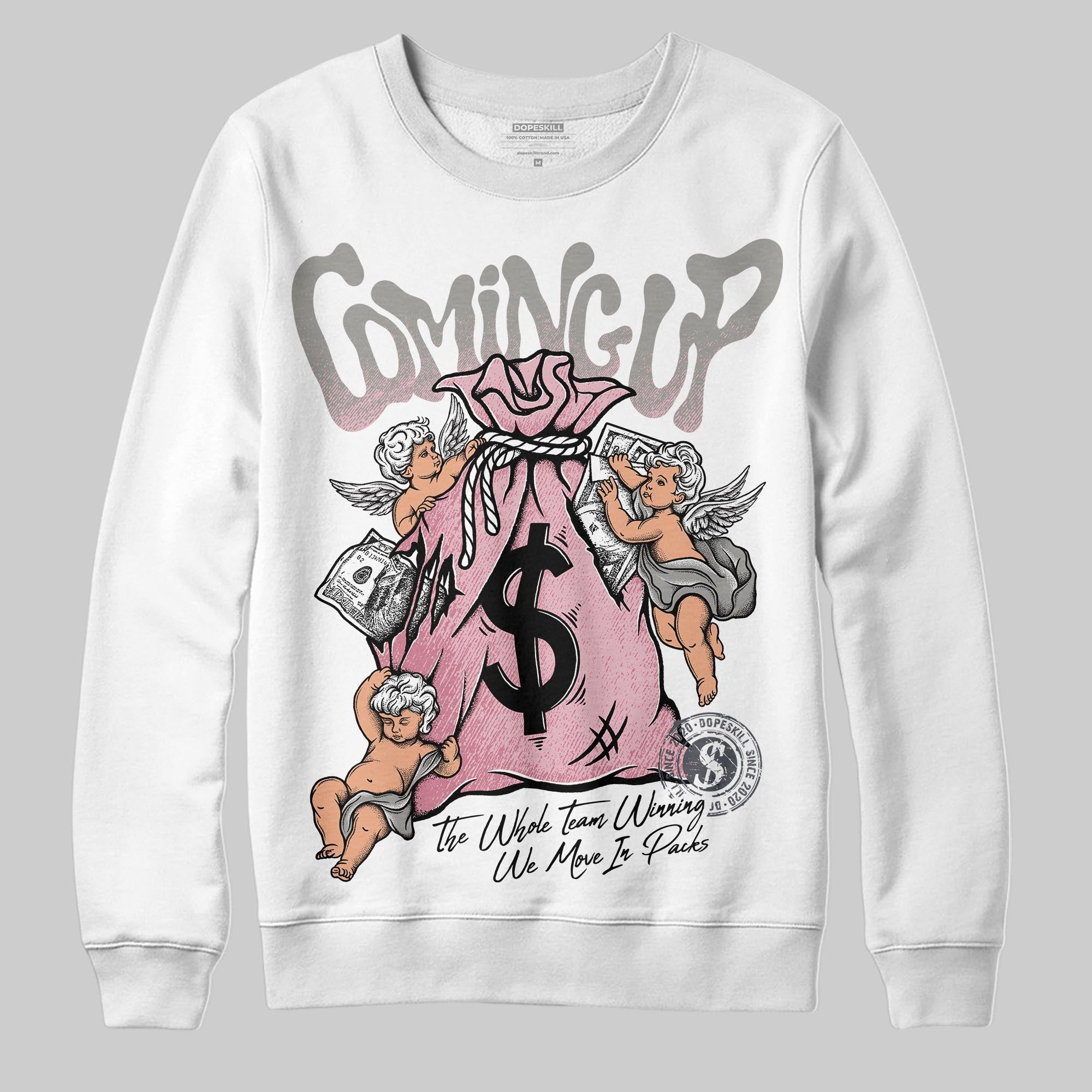 Max 95 OG ¡°Pink Foam¡± superstreetwear Sweatshirt Money Bag Coming Up Graphic