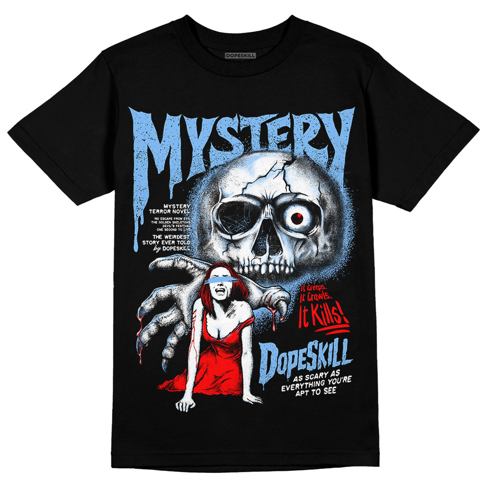 Powder Blue 9s superstreetwear T-Shirt Mystery Ghostly Grasp Graphic