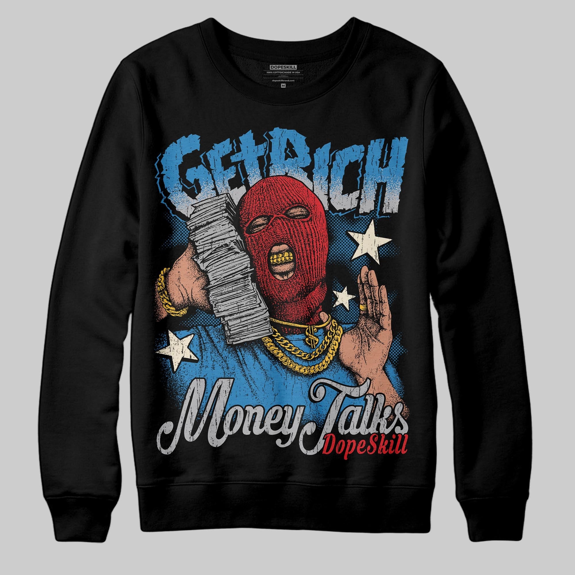 Rare Air 3s superstreetwear Sweatshirt Get Rich Graphic