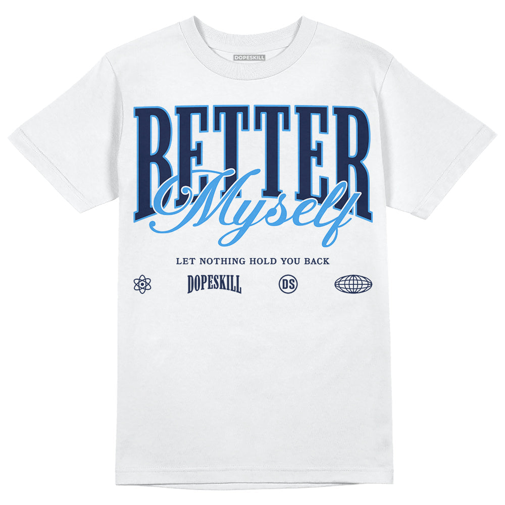 AJ Spizike White Obsidian superstreetwear T-Shirt Better Myself Graphic