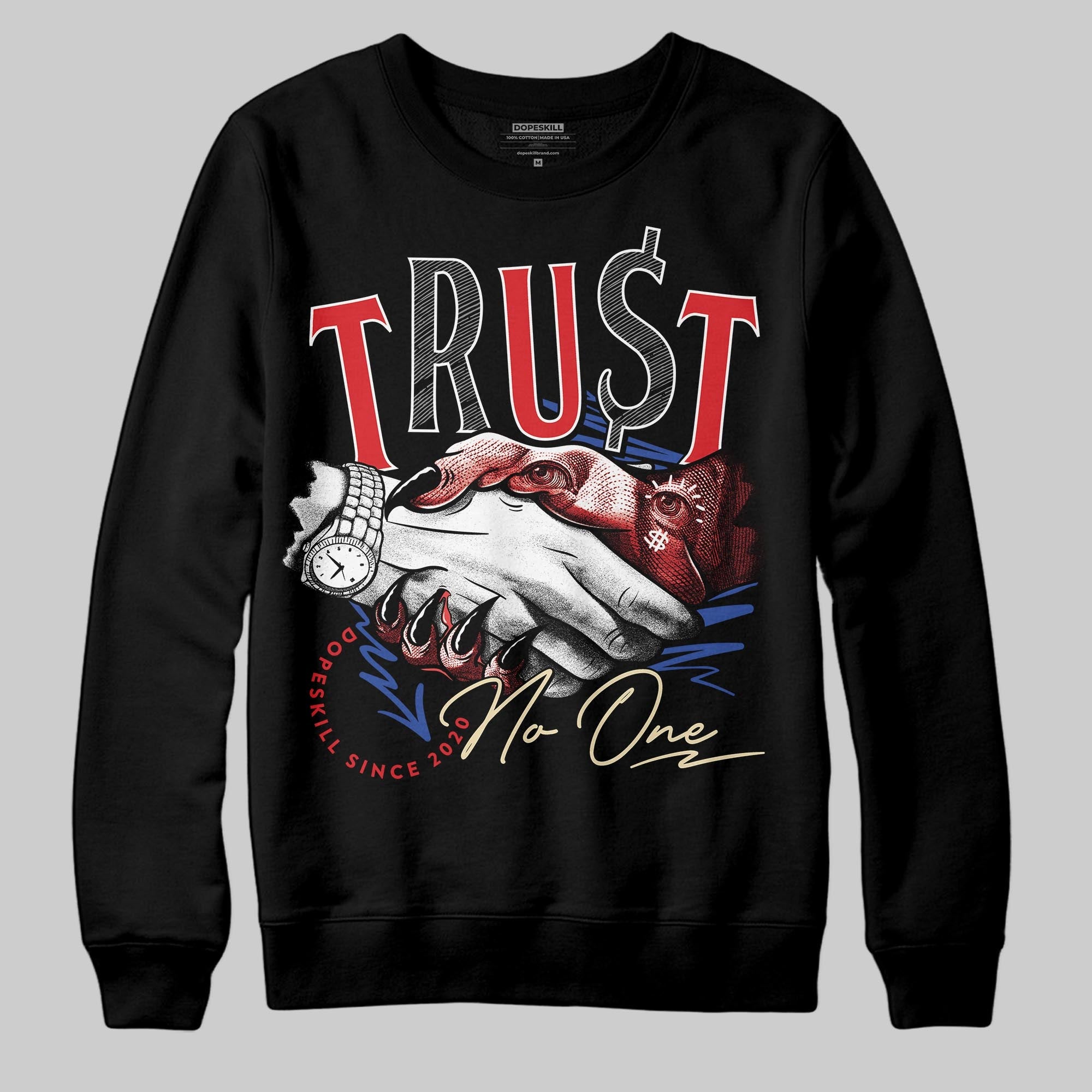Seoul 2.0 3s superstreetwear Sweatshirt Trust No One Graphic