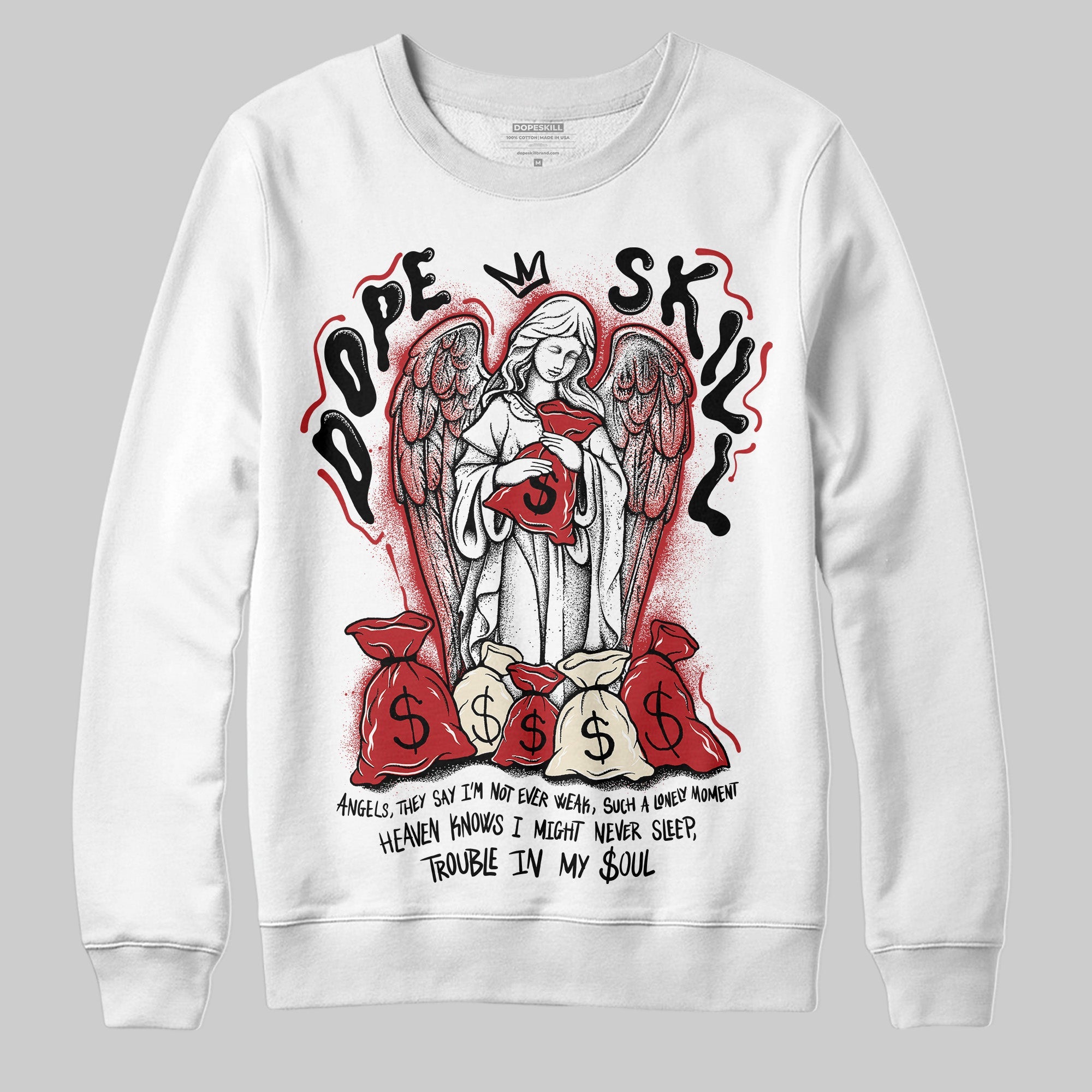 Black Toe Reimagined 1s superstreetwear Sweatshirt Angels Graphic