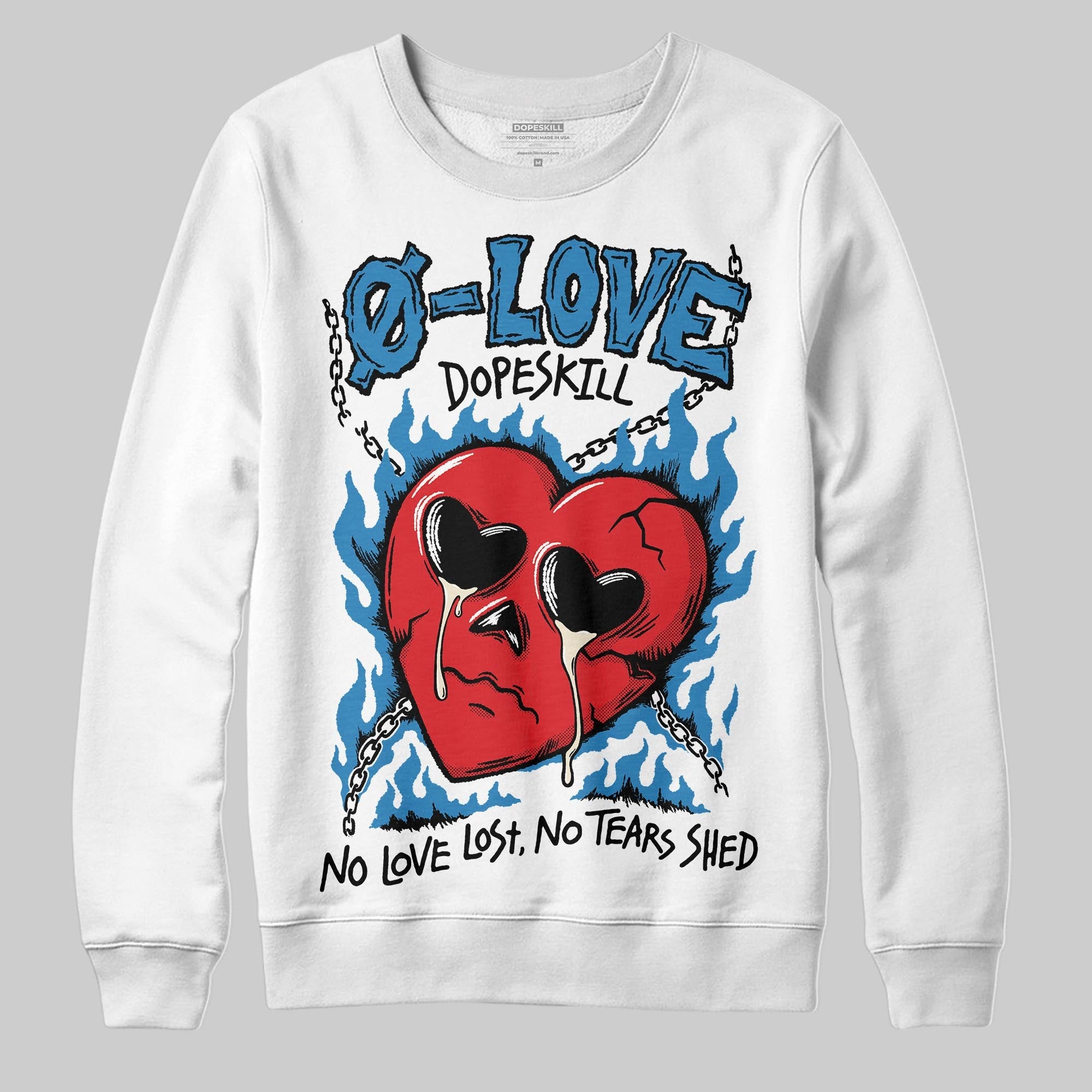 Rare Air 3s superstreetwear Sweatshirt Crying Heart Graphic