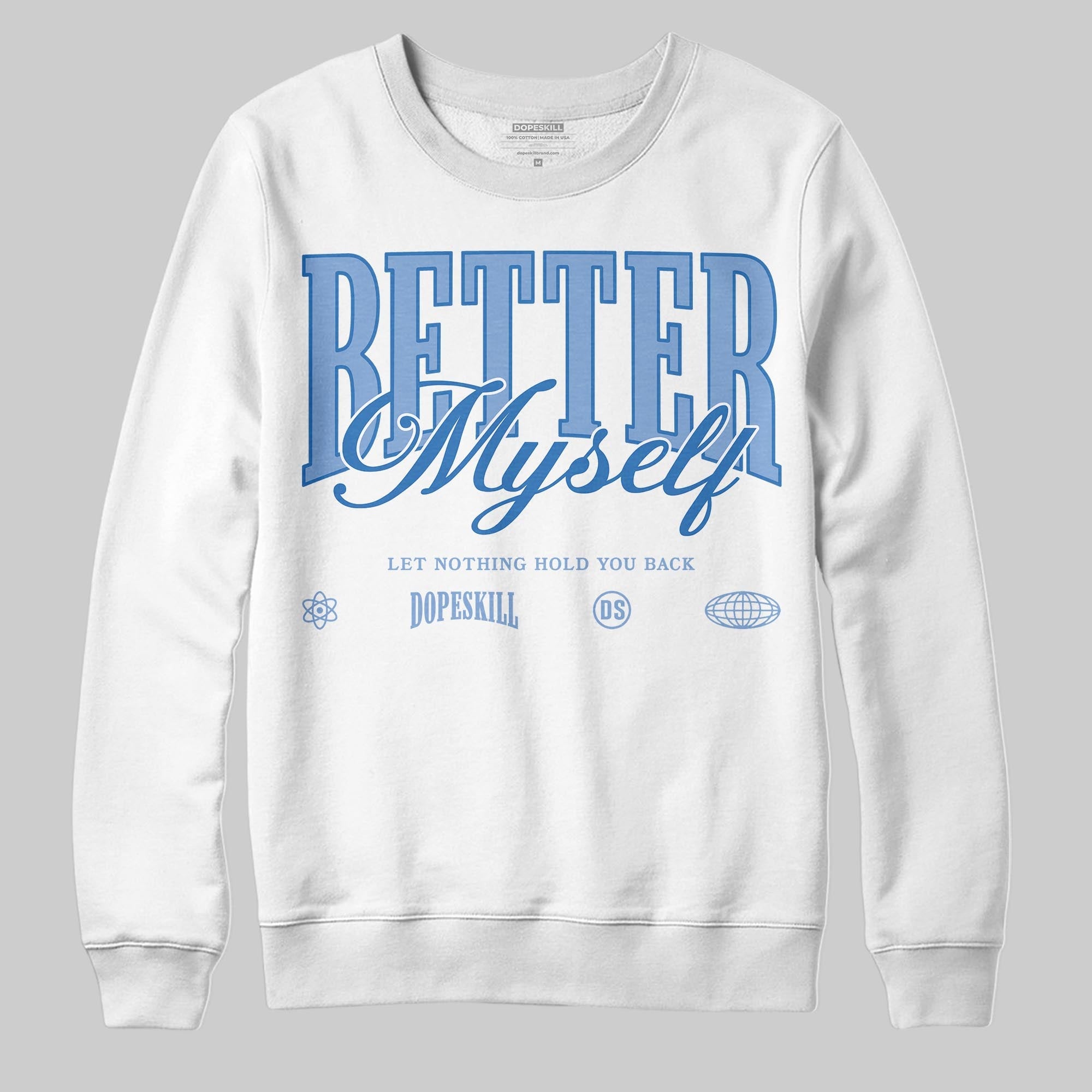 Forget Me Not 4s superstreetwear Sweatshirt Better Myself Graphic