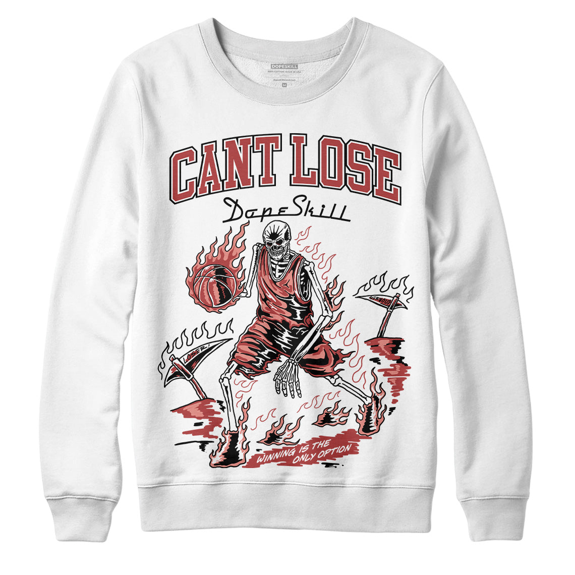 Dune Red 13s superstreetwear Sweatshirt Cant Lose Graphic