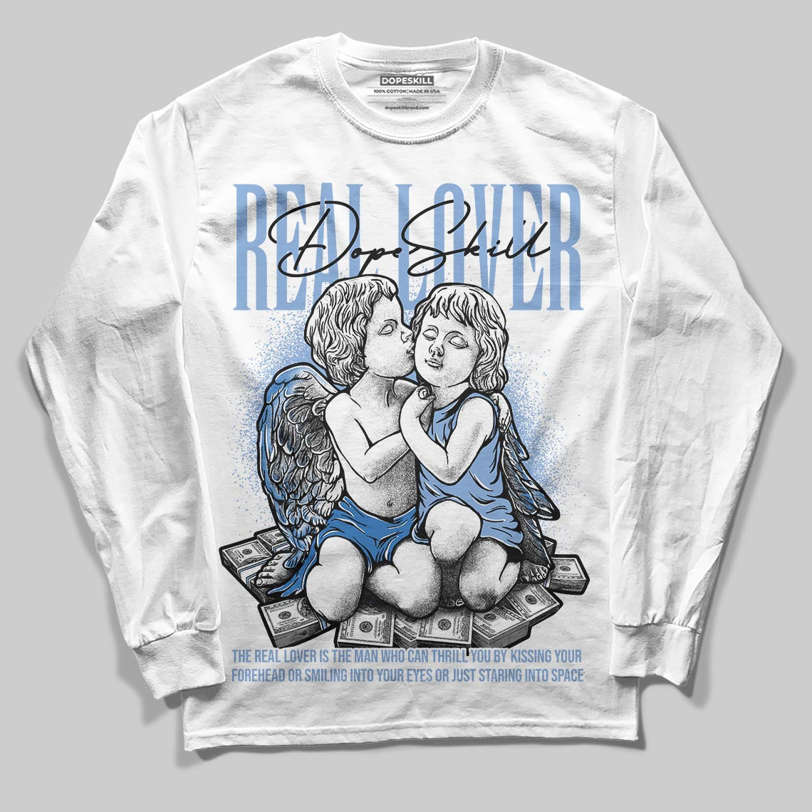 Forget Me Not 4s superstreetwear Long Sleeve T-Shirt Real Lover Graphic