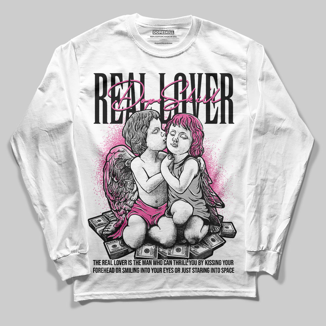 Kayano 14 Cream Sweet Pink superstreetwear Long Sleeve T-Shirt Real Lover Graphic