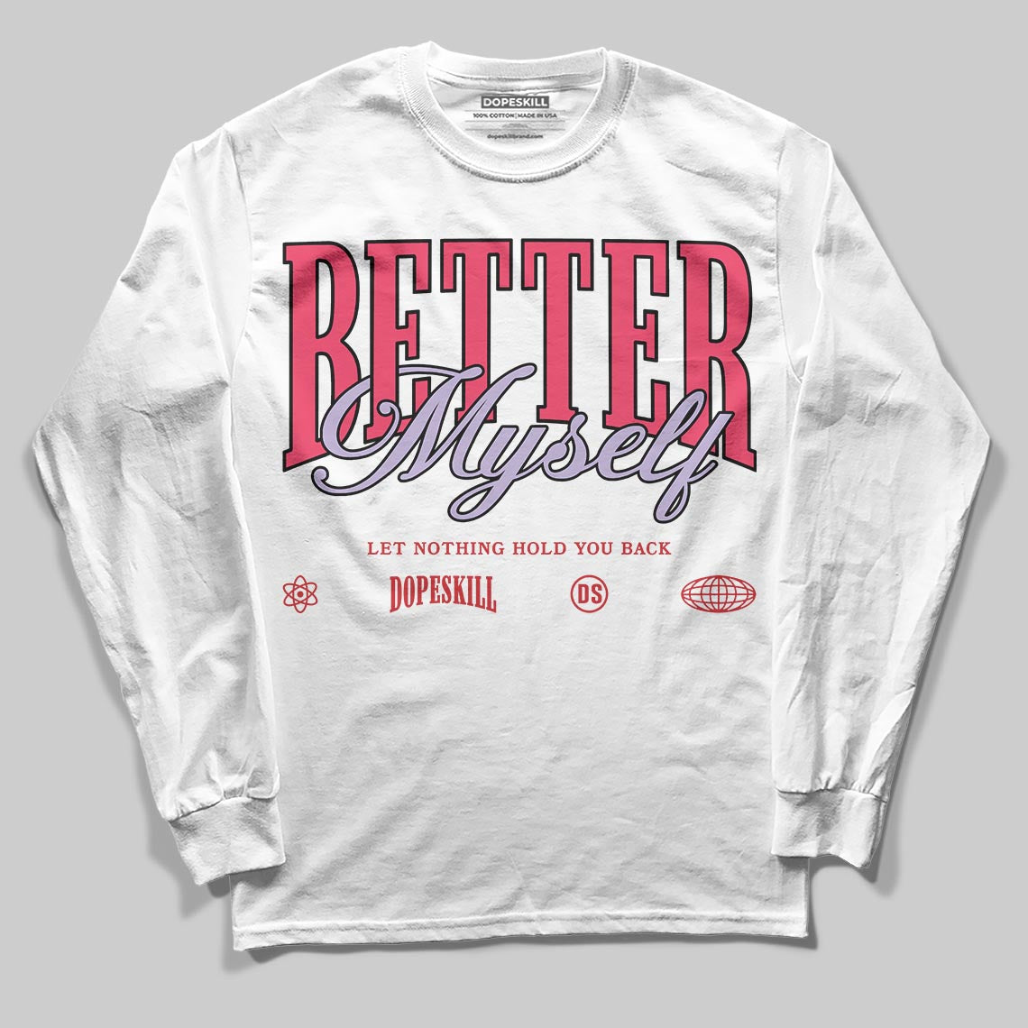 Peanut Butter Jelly 5s superstreetwear Long Sleeve T-Shirt Better Myself Graphic