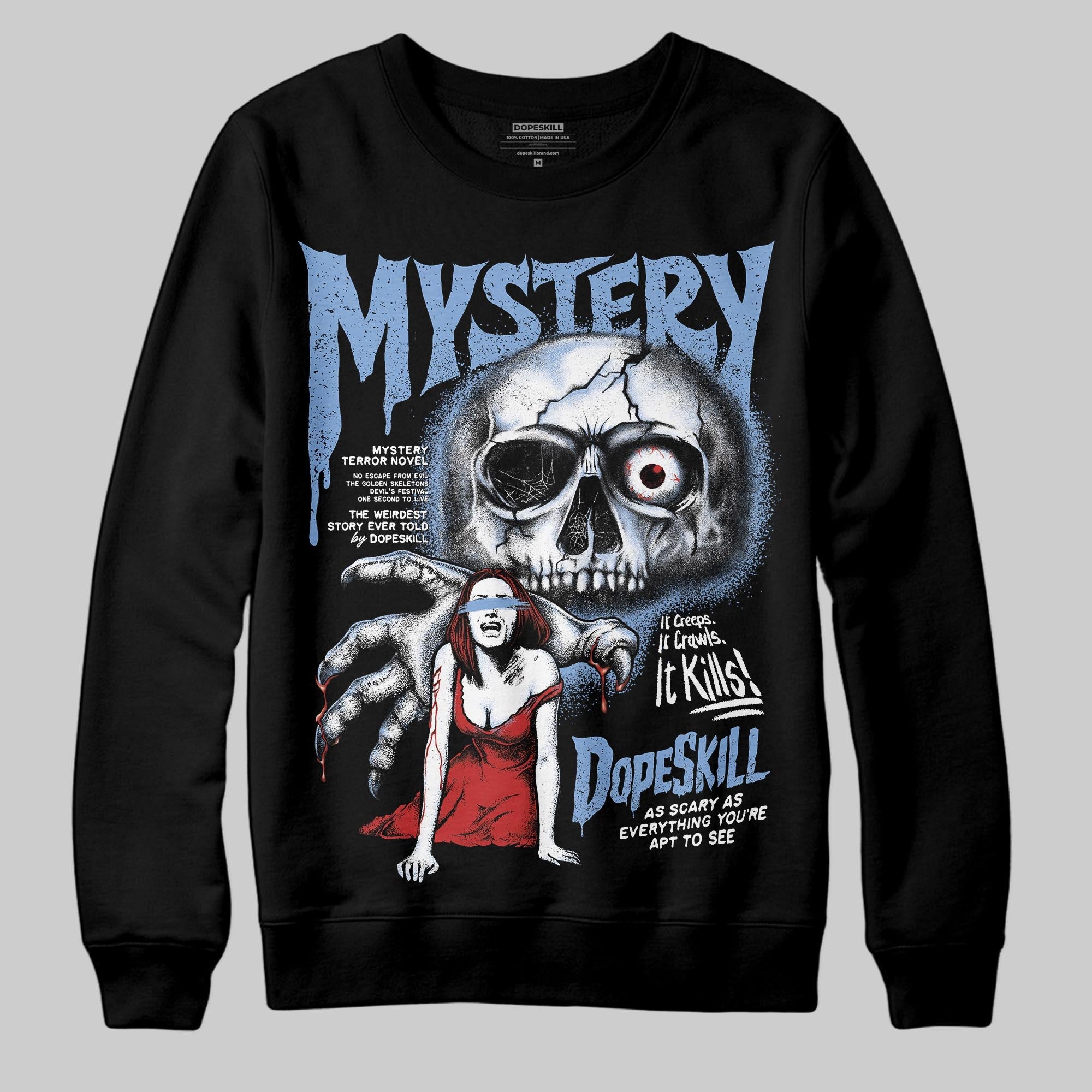 Forget Me Not 4s superstreetwear Sweatshirt Mystery Ghostly Grasp Graphic