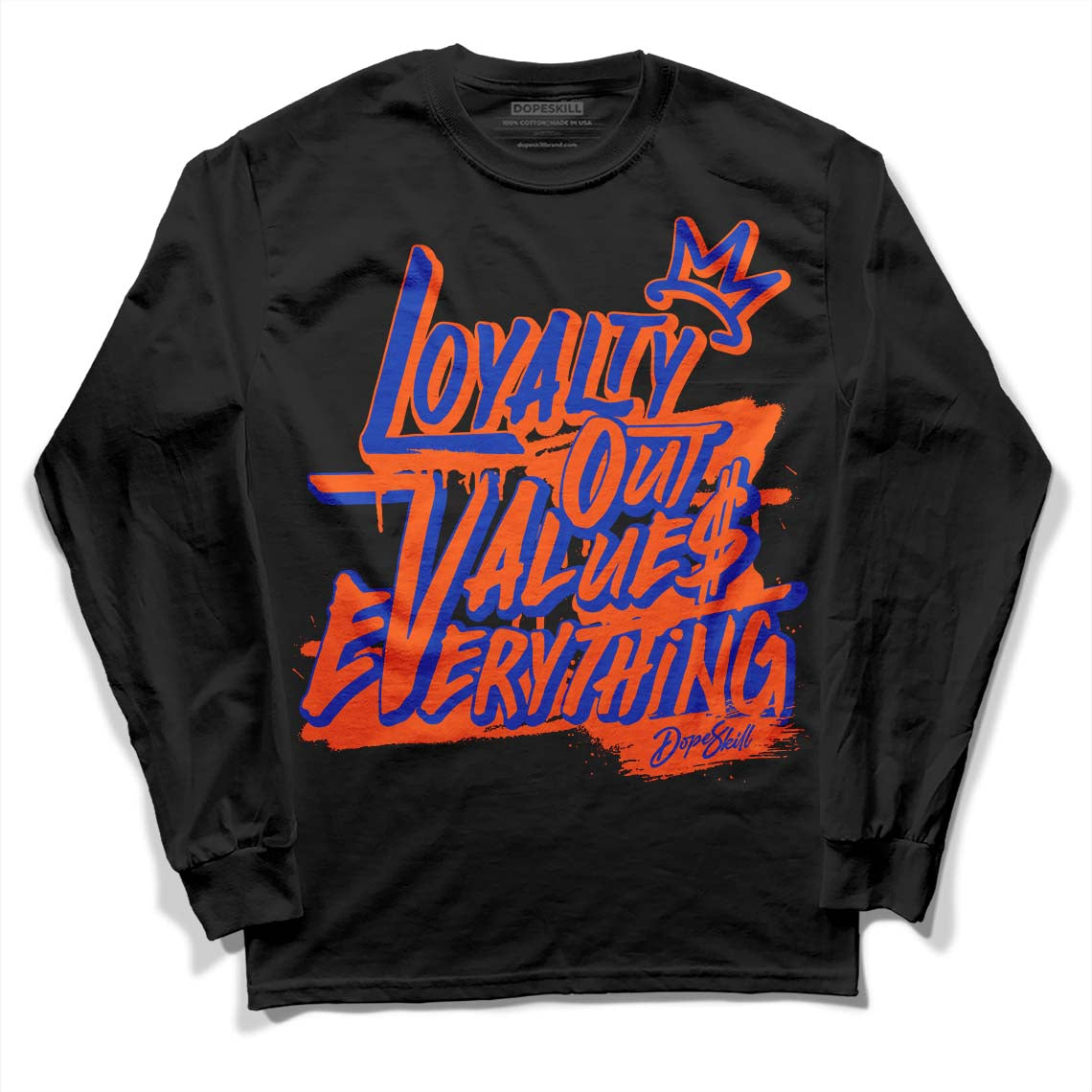 Dunk Low Futura Orange Blaze superstreetwear Long Sleeve T-Shirt LOVE Graphic