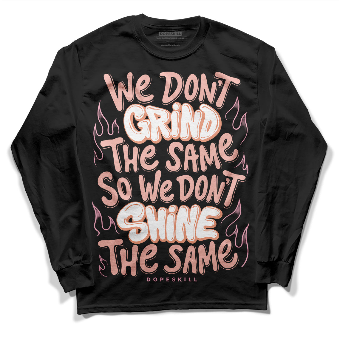 Legend Pink 11s superstreetwear Long Sleeve T-Shirt Grind Shine Graphic