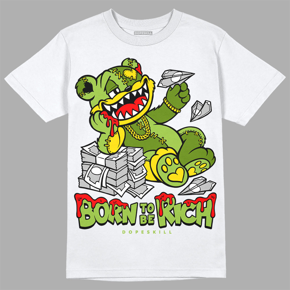 Dunk 'Chlorophyll' superstreetwear T-Shirt Born To Be Rich Graphic